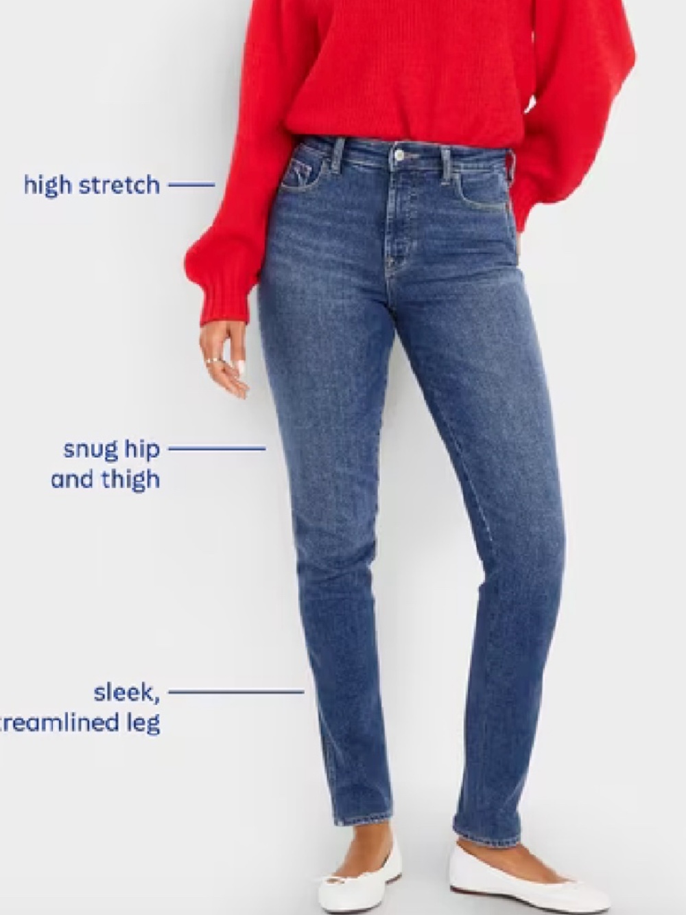 Old Navy High-Waisted Slim Jeans